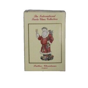 The International Santa Claus Collection Father Christmas England W/Box